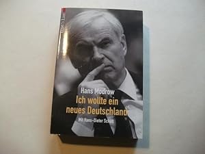 Bild des Verkufers fr Ich wollte ein neues Deutschland. zum Verkauf von Ottmar Mller