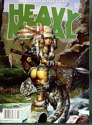 Heavy Metal: The Adult Illustrated Fantasy Magazine - July 2000, Volume XXIV No. 3