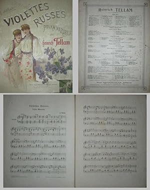 VIOLETTES RUSSES. POLKA MAZURKA Pour Piano