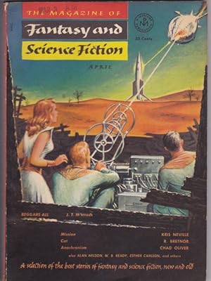 Immagine del venditore per The Magazine of Fantasy and Science Fiction April 1953 - Devlin, The Shape of Copyright to Come, Cat, Tomorrow's Weather, Bird Talk, The Space Man, The Devil at St. Bennet Fynk, Beggars All, Heads You Win, Mission, Anachronism, Jetsam, Random Sample, + venduto da Nessa Books