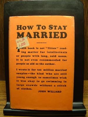 HOW TO STAY MARRIED