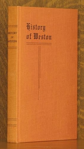 Seller image for History of Weston for sale by Andre Strong Bookseller