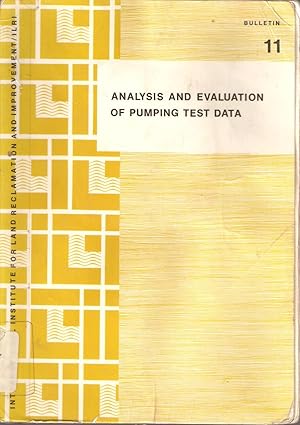 Imagen del vendedor de Analysis and Evaluation of Pumping Test Data a la venta por Snookerybooks