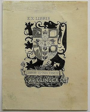 Ex-Libris Québec. J.J. Olinger