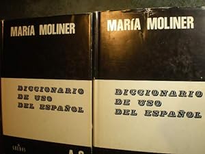 Seller image for Diccionario de uso del espaol. ( 2 Vols.) for sale by Librera Antonio Azorn