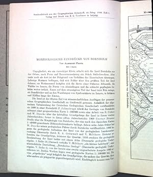 Imagen del vendedor de Morphologische Eindrcke von Bornholm; a la venta por books4less (Versandantiquariat Petra Gros GmbH & Co. KG)