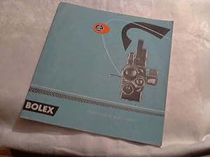 Bolex Preisliste ; Ausgabe Mai 1957