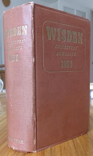 Wisden Cricketers' Almanack 1938 (Original hardback)