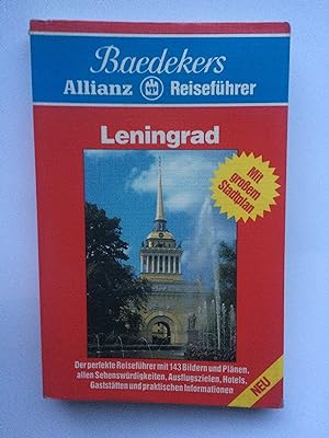 Bild des Verkufers fr Leningrad Baedekers Allianz-Reisefhrer zum Verkauf von Bildungsbuch