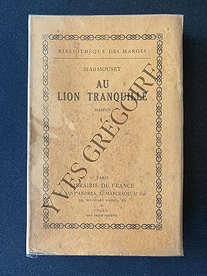 Imagen del vendedor de AU LION TRANQUILLE a la venta por Yves Grgoire