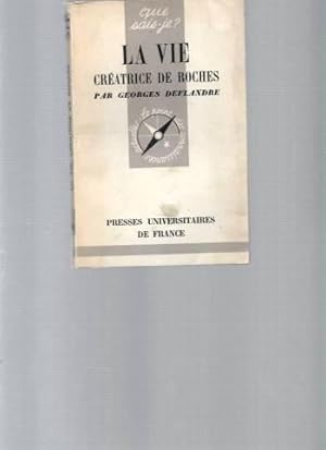 La vie créatrice des roches