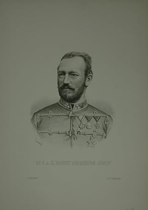 Imagen del vendedor de Portrait. Brustfigur nach viertellinks. Lithographie von Ivanyi aus der seltenen Portrtfolge "Das Parlament". a la venta por Antiquariat  Braun