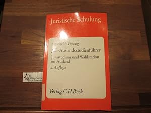 Bild des Verkufers fr JuS-Auslandsstudienfhrer : Jurastudium und Wahlstation im Ausland. hrsg. von Bernhard Grossfeld und Klaus Vieweg. Mit Beitr. von Jos-Mara Beneyto . zum Verkauf von Antiquariat im Kaiserviertel | Wimbauer Buchversand