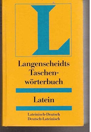 Langenscheidts Taschenwörterbuch Latein