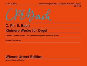Imagen del vendedor de Smtliche Orgelwerke. Tl.2 : Kleinere Werke. Band 2. Orgel. a la venta por AHA-BUCH GmbH