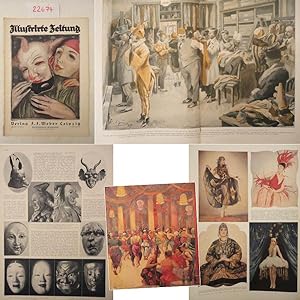 Seller image for Illustrirte Zeitung Leipzig Nr. 4323 vom 19. Januar 1928 * F a s c h i n g s - H e f t / Flugboot D o r n i e r - S u p e r w a l for sale by Galerie fr gegenstndliche Kunst