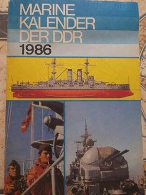 Marinekalender. Marine-Kalender der DDR 1986