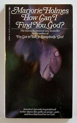 How Can I Find You, God?