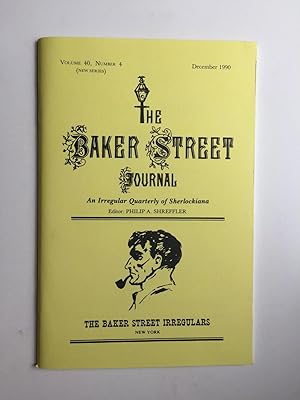 The Baker Street Journal: An Irregular Quarterly of Sherlockiana: Volume 40, Number 4, December 1990