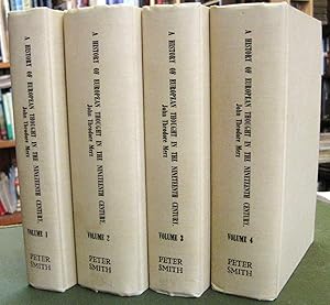 A History of European Scientific Thought in the Nineteenth Century (4 volume set)