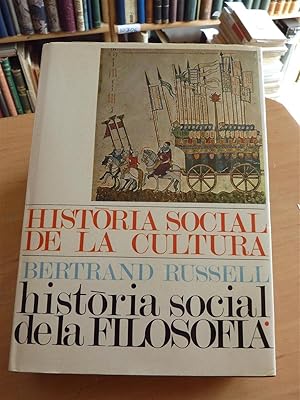 HISTORIA SOCIAL DE LA FILOSOFIA ANTIGA I MEDIEBAL