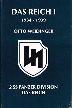 Imagen del vendedor de DAS REICH I 1934-1939: 2 SS PANZER DIVISION DAS REICH a la venta por Paul Meekins Military & History Books