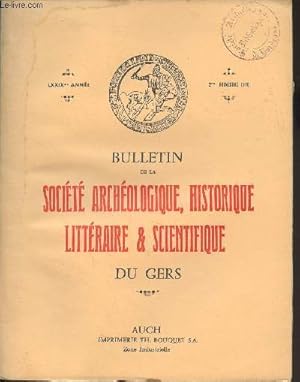 Bild des Verkufers fr BULLETIN DE LA SOCIETE D'HISTOIRE ET D'ARCHEOLOGIE DU GERS - 2EME TRIMESTRE - 79EME ANNEE - L'application de la rfomre municipale de 1787 dans l'lection de Rivire Verdun par Bordes - morts apparentes et enterrs vifs par Polge etc. zum Verkauf von Le-Livre