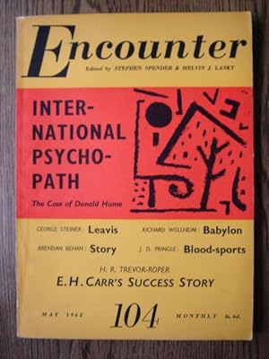 Encounter Magazine, May 1962