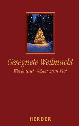 Image du vendeur pour Gesegnete Weihnacht mis en vente par Versandantiquariat Felix Mcke