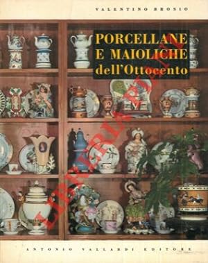 Porcellane e maioliche dell'ottocento.