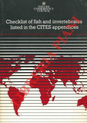 Bild des Verkufers fr Checklist of fish and invertebrates listed in the CITES appendices. zum Verkauf von Libreria Piani