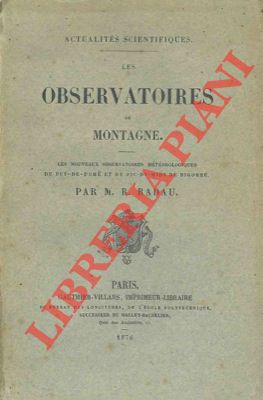 Bild des Verkufers fr Les observatoires de montagne. zum Verkauf von Libreria Piani