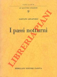 Seller image for I passi notturni. for sale by Libreria Piani