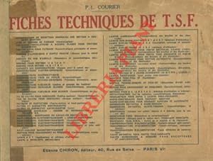 Fiches technique de T.S.F.