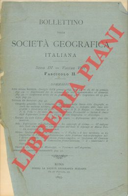 Le sorgenti del Mississipi. - Terremoto nell'Argentina.