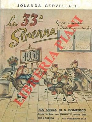 Seller image for La 33a strenna della Pia Opera di S. Domenico. 1956 for sale by Libreria Piani