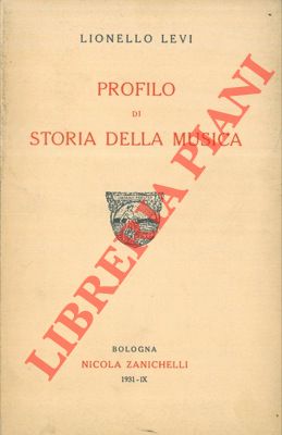 Seller image for Profilo di storia della musica. for sale by Libreria Piani