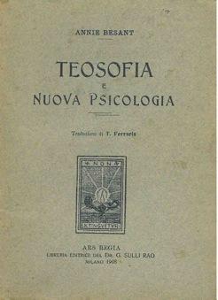 Teosofia e nuova psicologia.