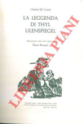 La leggenda di Thyl Ulenspiegel.