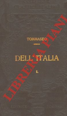 Bild des Verkufers fr Dell'Italia. zum Verkauf von Libreria Piani