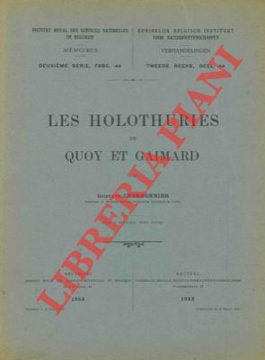 Les Holothuries de Quoy et Gaimard.