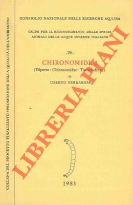 Bild des Verkufers fr Chironomidi, 3. (Diptera, Chironomidae: Tanypodinae). zum Verkauf von Libreria Piani