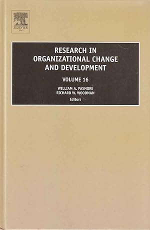Seller image for Research in Organizational Change and Development Volume 16 for sale by Riverwash Books (IOBA)