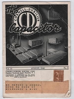 The Cornell-Dubilier Capacitor Volume 13 Number 8. August 1948