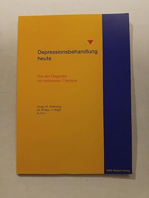 Seller image for Depressionsbehandlung heute for sale by ANTIQUARIAT Franke BRUDDENBOOKS
