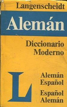 ALEMAN. DICCIONARIO MODERNO. ALEMAN ESPAÑOL-ESPAÑOL ALEMAN.