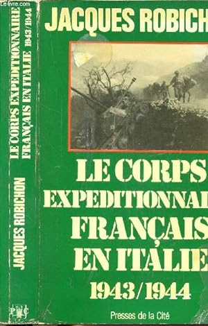Bild des Verkufers fr LE CORPS EXPEDITIONNAIRE FRANCAIS EN ITALIE 1943/1944 zum Verkauf von Le-Livre