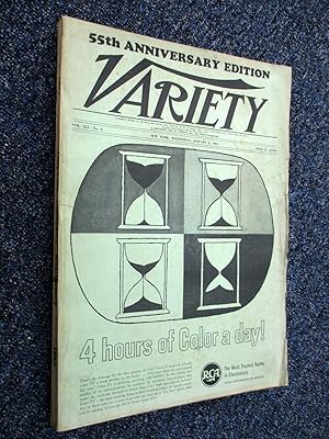 Variety. 1960. 55th Anniversary Edition. January 4, 1961. Vol 221 No 6.