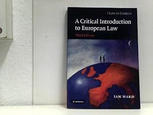 Seller image for A Critical Introduction to European Law (Law in Context) for sale by ABC Versand e.K.