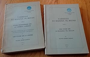 Tabressi et Madjma-Ol-Bayan. Tome 1. Étude biographique sur le cheïkh Tabressi. Avec une introduc...